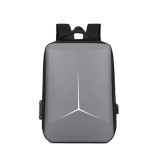 Cumpara ieftin Rucsac unisex, Lorcan GT3751, port USB, Gri