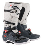 Cizme Piele Moto Alpinestars Tech 7 Mx Gri/ Rosu Marimea 16 2012014/930/16