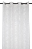 Perdea Ontario 135X260 Cm, Culoare Alb, 100% Poliester