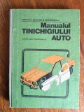 Manualul Tinichigiului Auto, Școli Profesionale - R2S, Ed. Didactică, 1989, 249 pagini - Carte Tehnică Automobile