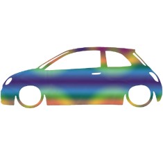 Sticker Auto , zFiat 2, , Autocolant Personalizat Rezistent
