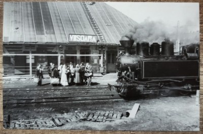 Gara Viisoara, scena de film cu Draga Olteanu Matei si Gheorghe Dinica foto