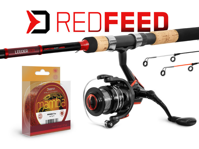 Red Feed : Set pentru feeder Delphin, Lansete Feeder si Piker, 3.6 |  Okazii.ro