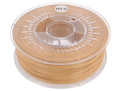 Filament PET-G 1,75mm Bej 1kg foto