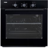 Cuptor incorporabil Vision Chef V-BI-CI624SN, Static, 62 l, Timer mecanic, Geam dublu detasabil, 4 functii, Clasa A, Negru