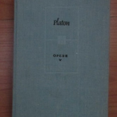 Platon - Opere (vol. 5) Republica ed. critica C. Noica/ A. Cornea