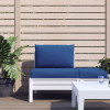 Perne pentru canapea din paleti, 2 buc., albastru, textil GartenMobel Dekor, vidaXL