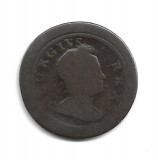 Marea Britanie GEORGE I FARTHING, Copper 1719 - F, Europa, Cupru (arama)