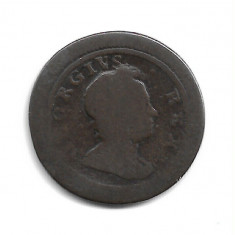 Marea Britanie GEORGE I FARTHING, Copper 1719 - F