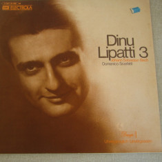 DINU LIPATTI 3 - J. S. Bach - Vinil LP EMI Electrola