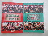 LEGENDELE OLIMPULUI, VOLUMELE I - II de ALEXANDRU MITRU, 2004, 45 pag, stare fb, 36, Albastru