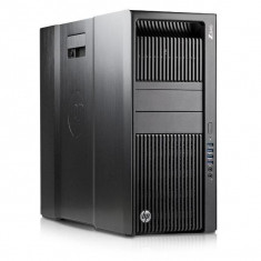 Workstation HP Z840 Tower, 2 Procesoare Intel Octa Core Xeon E5-2640 v3 2.6 GHz, 16 GB DDR4 ECC, 2 TB HDD SATA, DVDRW, Placa Video NVIDIA Quadro foto
