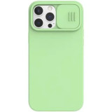 Cumpara ieftin Husa Cover Nillkin CamShield Pro Hard pentru iPhone 13 Pro Max Verde Mint