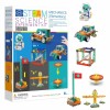 Kit Educativ STEM 6 in 1, Experimente Mecanica Elementara si Fizica, DIY, Masina, Balanta si Mecanisme Mobile, 8y+, Oem