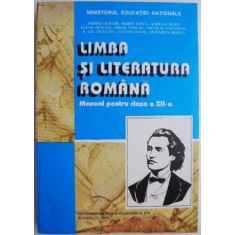 Limba si literatura romana. Manual pentru clasa a XII-a &ndash; Andrei Gligor (1994)