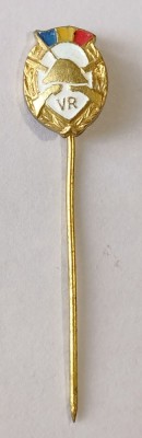 INSIGNA VETERAN DE RAZBOI VR CU PIN MINIATURA ARMATA MApN MFA ( CITITI DESCRIEREA ) foto