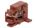 Conector Șine Maro 1,5mm2 250V