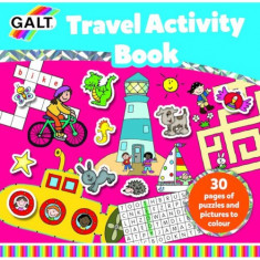 Carte de Activitati cu Abtibilduri pentru Calatorie in Jurul Lumii Travel Activity Book foto