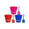 Set Găletușă cu Lopată Bookidz, Diverse Culori, 14.5 cm, Recomandat Copii 3+ Ani, Fete, 7-9 Ani