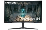 Cumpara ieftin Monitor Gaming Curbat Samsung Odyssey G6 LS32BG650EUXEN, 32&quot; QHD 240Hz 1ms, VA, HDMI, DP, USB, Pivot, Negru