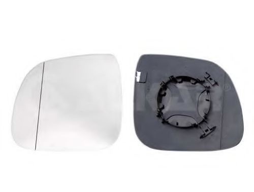 Sticla oglinda, oglinda retrovizoare exterioara VW AMAROK (2H, S1B) (2010 - 2016) ALKAR 6471948