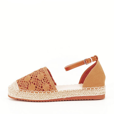 Espadrile maro deschis Vanesa 126 foto