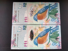 Bancnota Bermuda, 2 dollars 2009, UNC foto