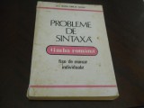 Probleme de sintaxa limba romana - 1992 - Maria Emilia Goian