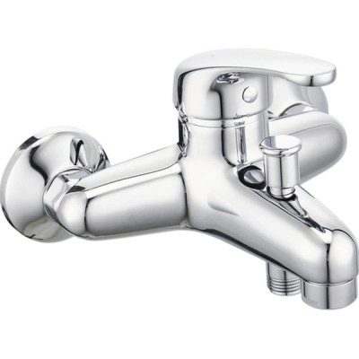 Baterie Cadă Monocomandă Elba Crom Lucios foto