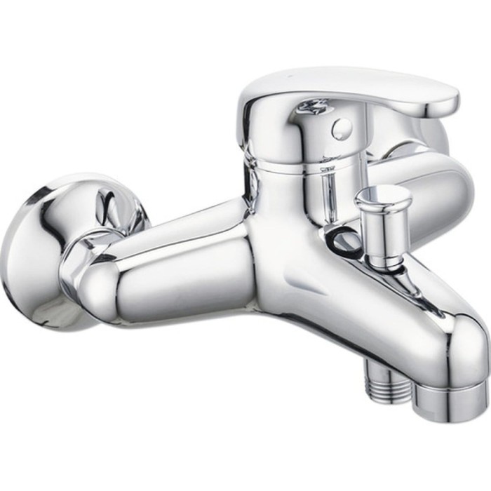 Baterie Cadă Monocomandă Elba Crom Lucios