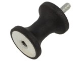 Atenuator de Vibrații din Guma M8 40mm 48mm