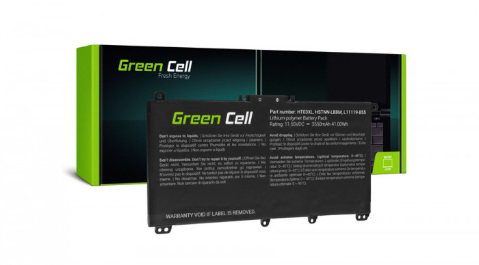 Green Cell Baterie laptop HT03XL HP 240 G7 245 G7 250 G7 255 G7, HP 14 15 17, HP Pavilion 14 15