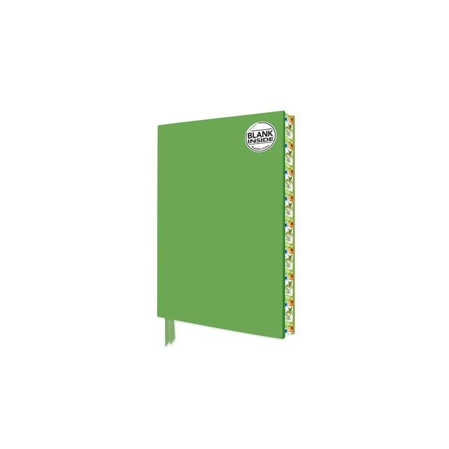 Spring Green Blank Artisan Notebook (Flame Tree Journals)