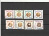 ROMANIA 1964 LP 596 LP 596 a MEDALII OLIMPICE SERII DANTELATA + NEDANTELATA MNH NESTAMPILATE, Nestampilat