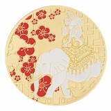 Cumpara ieftin Abtibild sticker al Prieteniei si Popularitatii cu Elefant, Maimuta, Iepure si Pasare &amp;#8211; mare