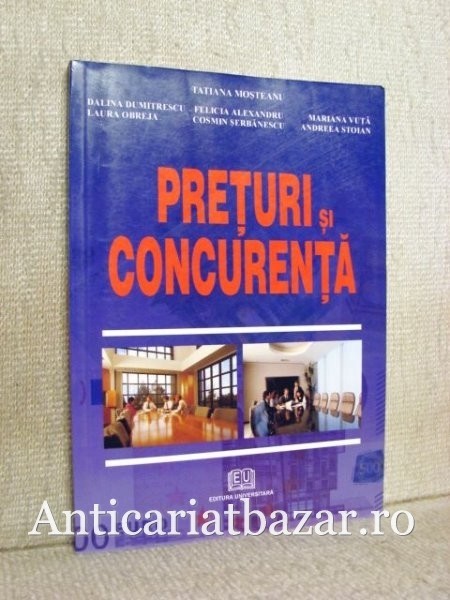 Preturi si concurenta - Tatiana Mosteanu