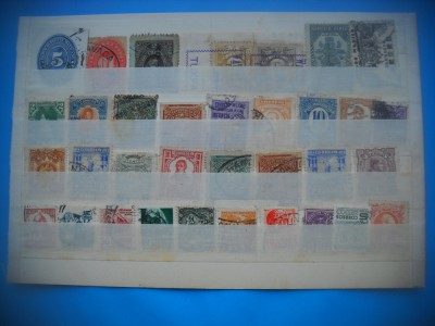 HOPCT LOT NR 514 MEXIC -34 TIMBRE VECHI -AMERICA LATINA-STAMPILATE foto