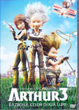 DVD animatie: Arthur 3 - Razboiul celor doua lumi (r: Luc Besson; dublat romana)