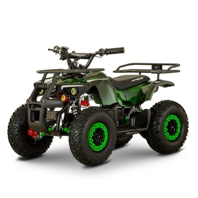 Atv electric copii Mini Hunter 1200W 6&amp;amp;quot; verde camo foto