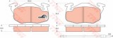Set placute frana,frana disc PEUGEOT 106 I (1A, 1C) (1991 - 1996) TRW GDB327