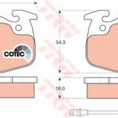 Set placute frana,frana disc PEUGEOT 106 I (1A, 1C) (1991 - 1996) TRW GDB327