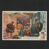 Reclama Litografie &quot;F&uuml;rsten unter dem Volke - Harun al Raschid asculta oamenii&quot; 1900