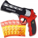 PISTOL CU CAPSULĂ METALICĂ 5x72 bucăți CAPSULI GRATUITE PENTRU COPII
