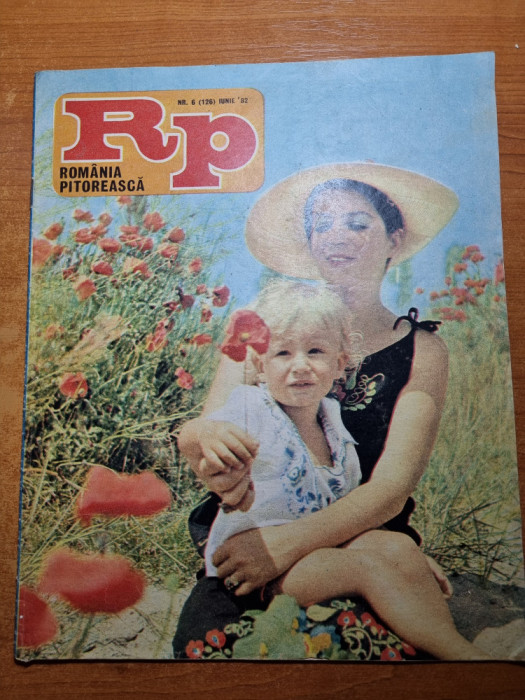 romania pitoreasca iunie 1982-art. feleac,sovata,iza,covasna,dolj,valcea