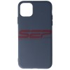 Husa Silicon iPhone 11 Pro Max Albastru Inchis - Calitate Superioara Tip Apple
