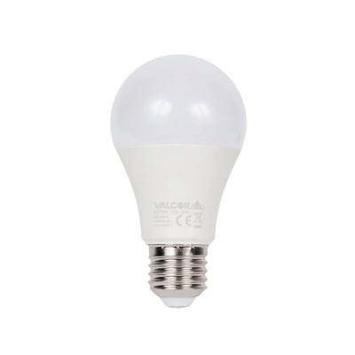Bec LED A60 E27 10W lumina calda LC 3000K (include taxa timbru verde 0.40 lei) Valcor VLC11011 foto