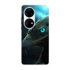 Husa compatibila cu Huawei Nova Y70 model Sky hunter, Silicon, TPU, Viceversa, Transparent, Carcasa