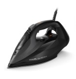 Fier de calcat Philips Azur DST7511/80, 3200W, 55g/min, Jet 260g, Talpa SteamGlide Elite, Oprire Automata, Negru