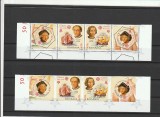 ROMANIA 2005 LP 1691 LP 1691 a LP 1691 b 50 ANI EUROPA CEPT SERII DANTELATA + NEDANTELATA + BLOC MNH NESTAMPILATE, Nestampilat