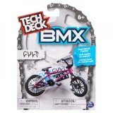 Tech dech pachet bicicleta bmx fult roz, Spin Master